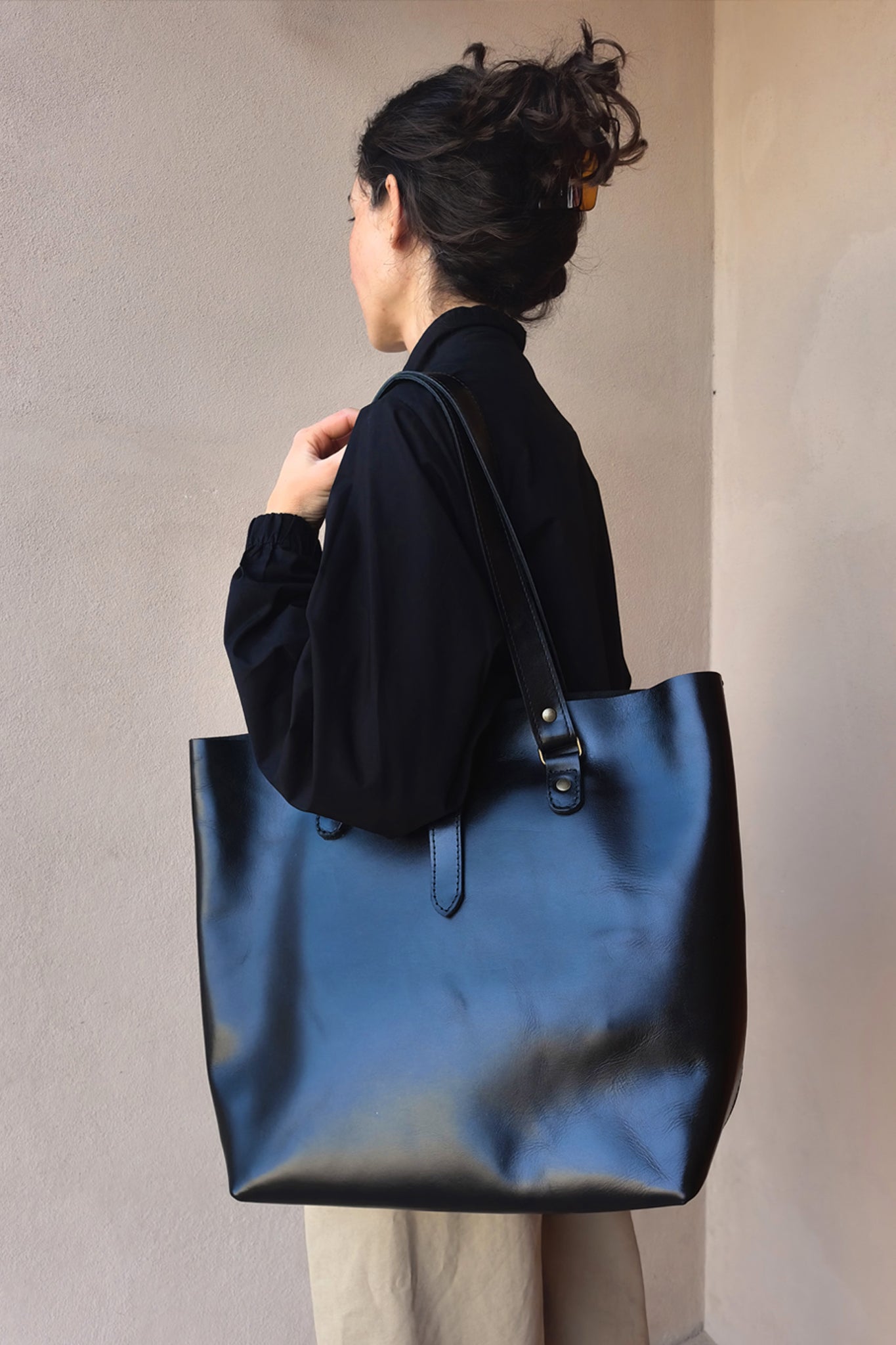 Fresno Leather Totebag