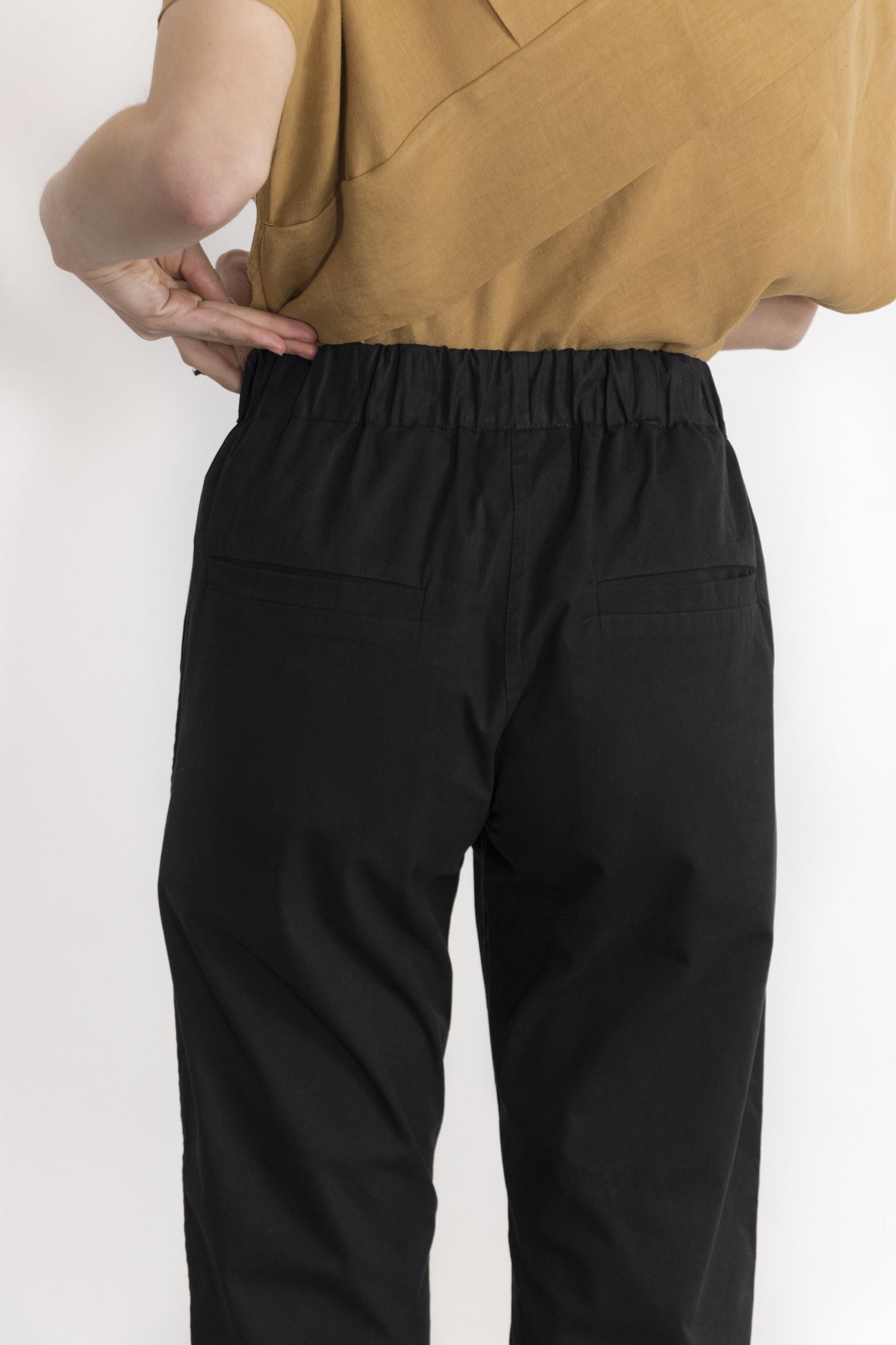 Gallium Cotton Twill Drawstring Pants