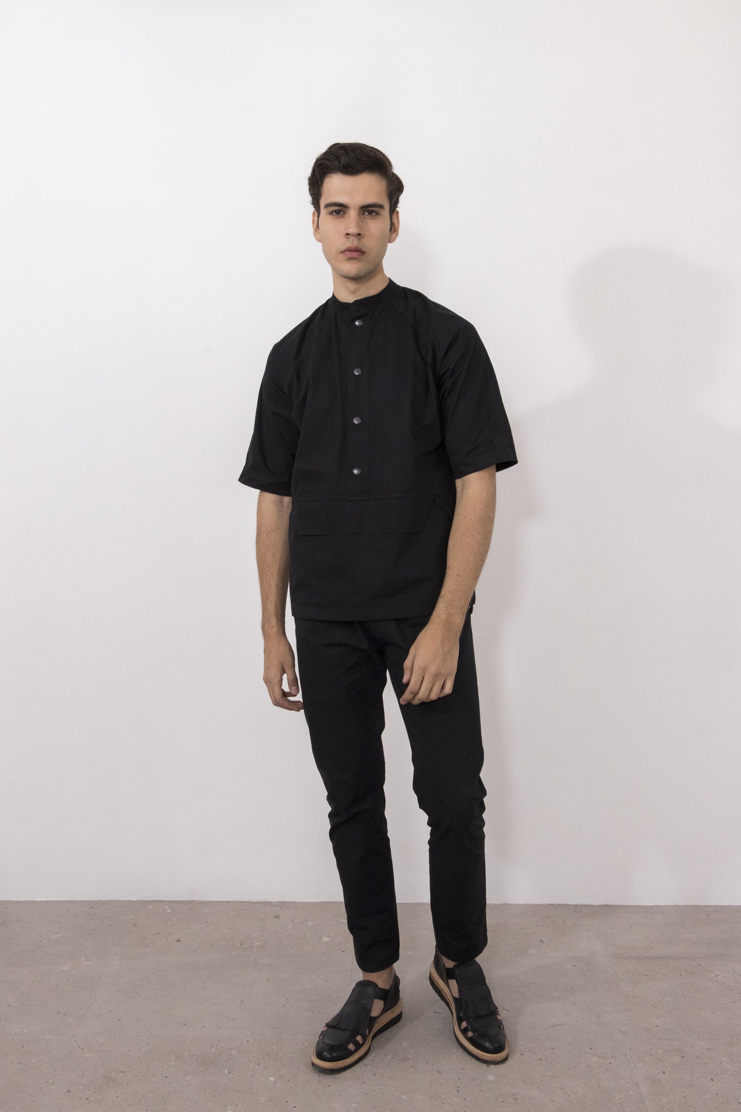 Gallium Cotton Twill Drawstring Pants