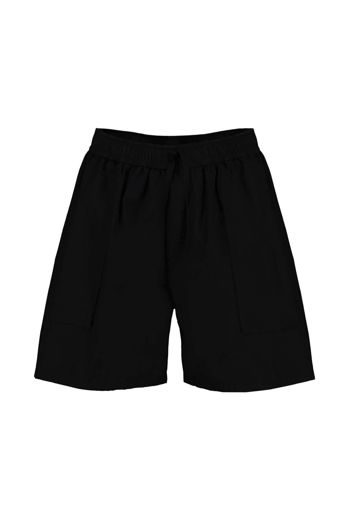Rayenne Drawstring Waist Washed Poplin Short
