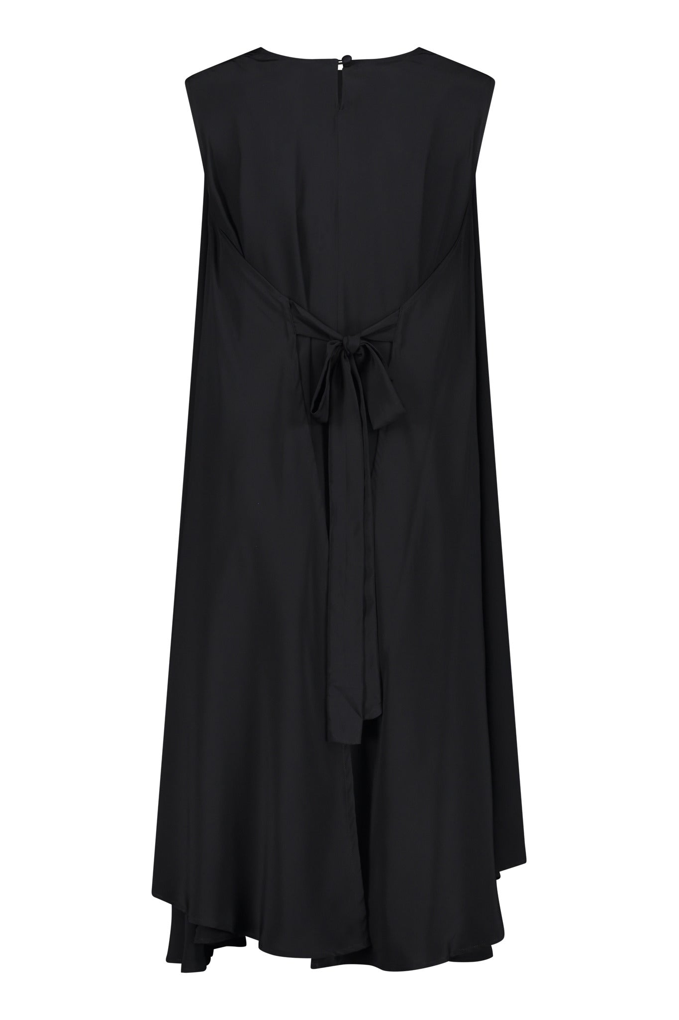 Rea Crêpe de Chine Midi Wrap Dress