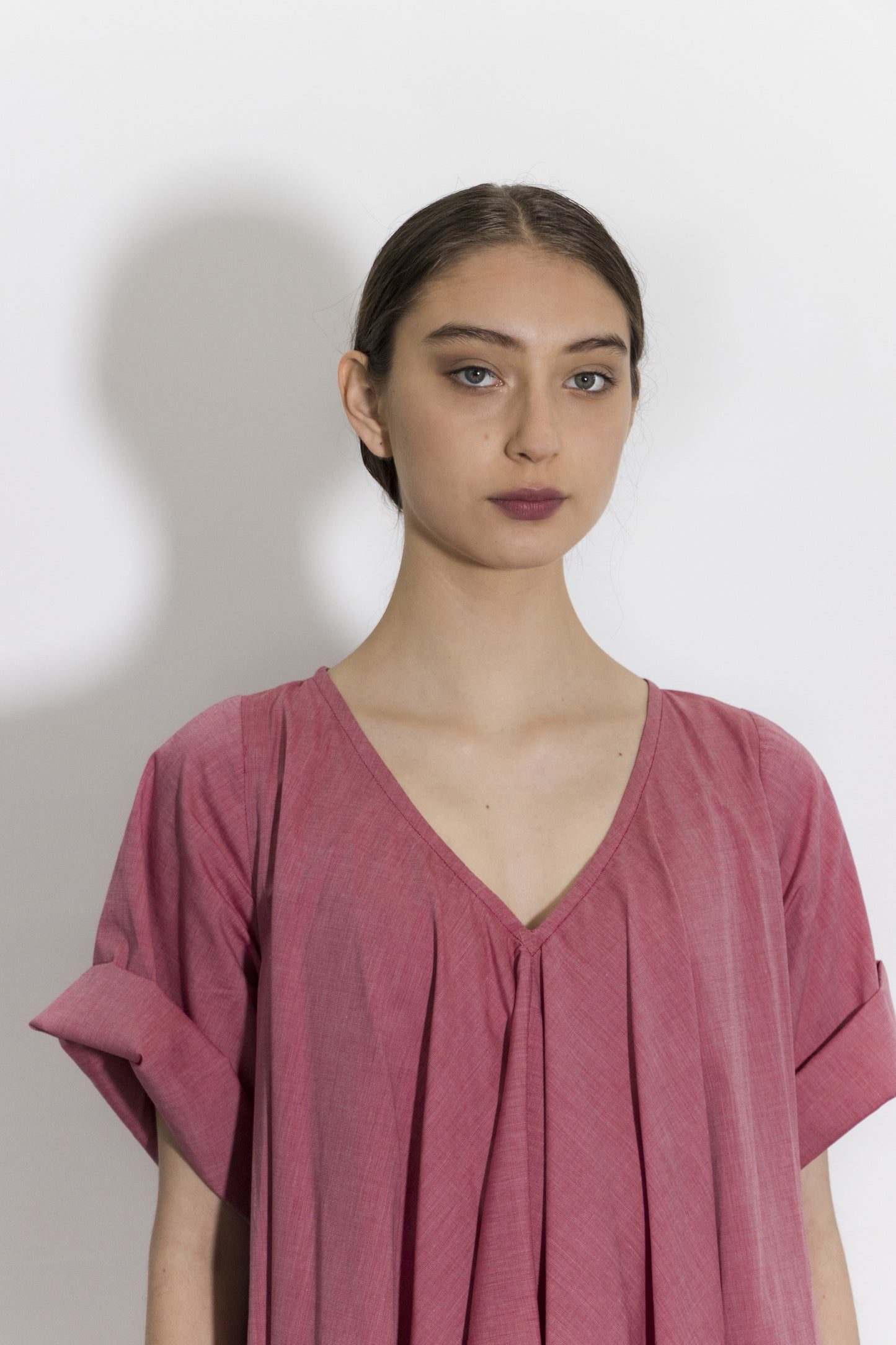 Vestido Juno en algodón jaspeado