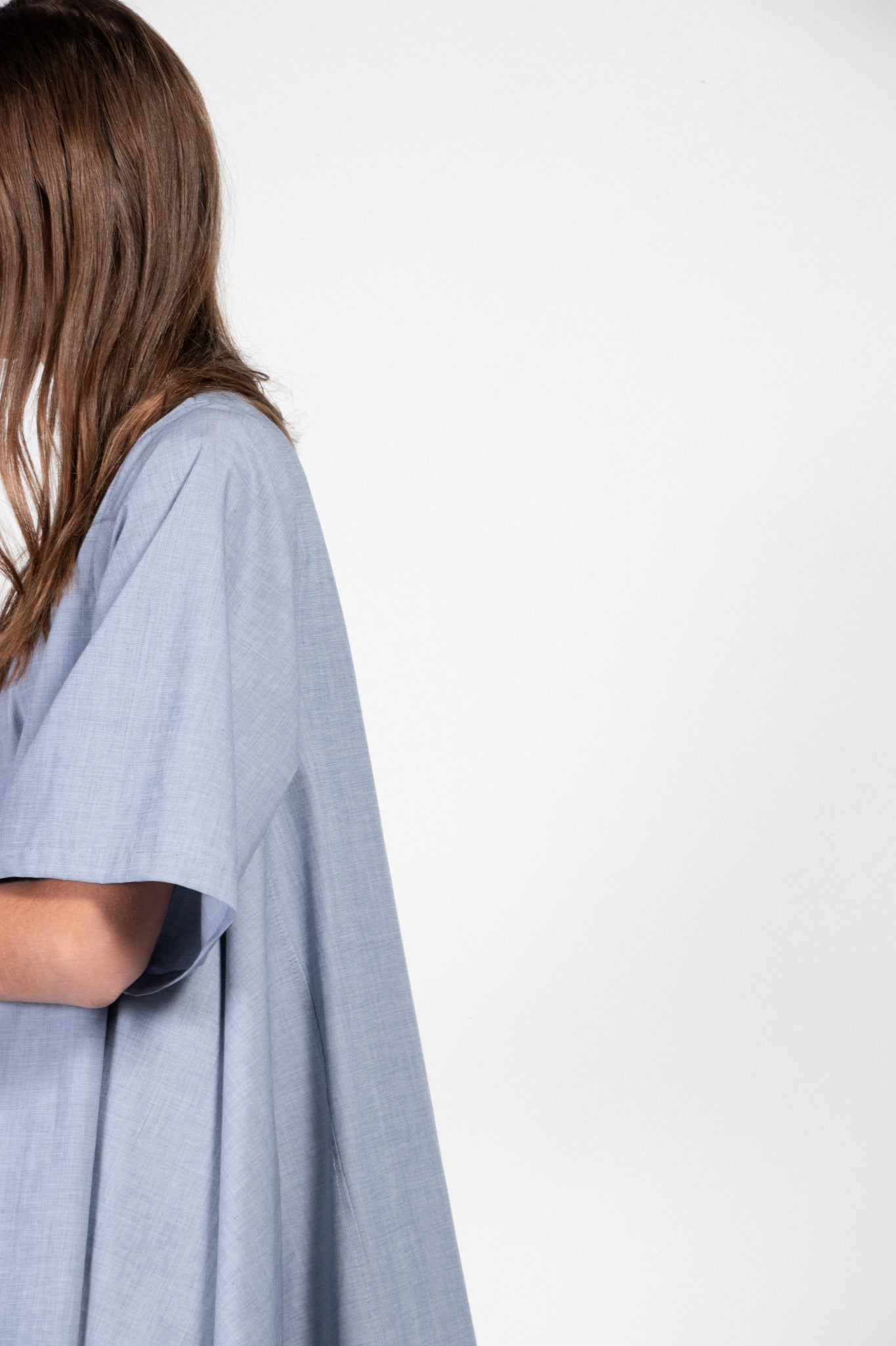 Vestido Juno en algodón jaspeado