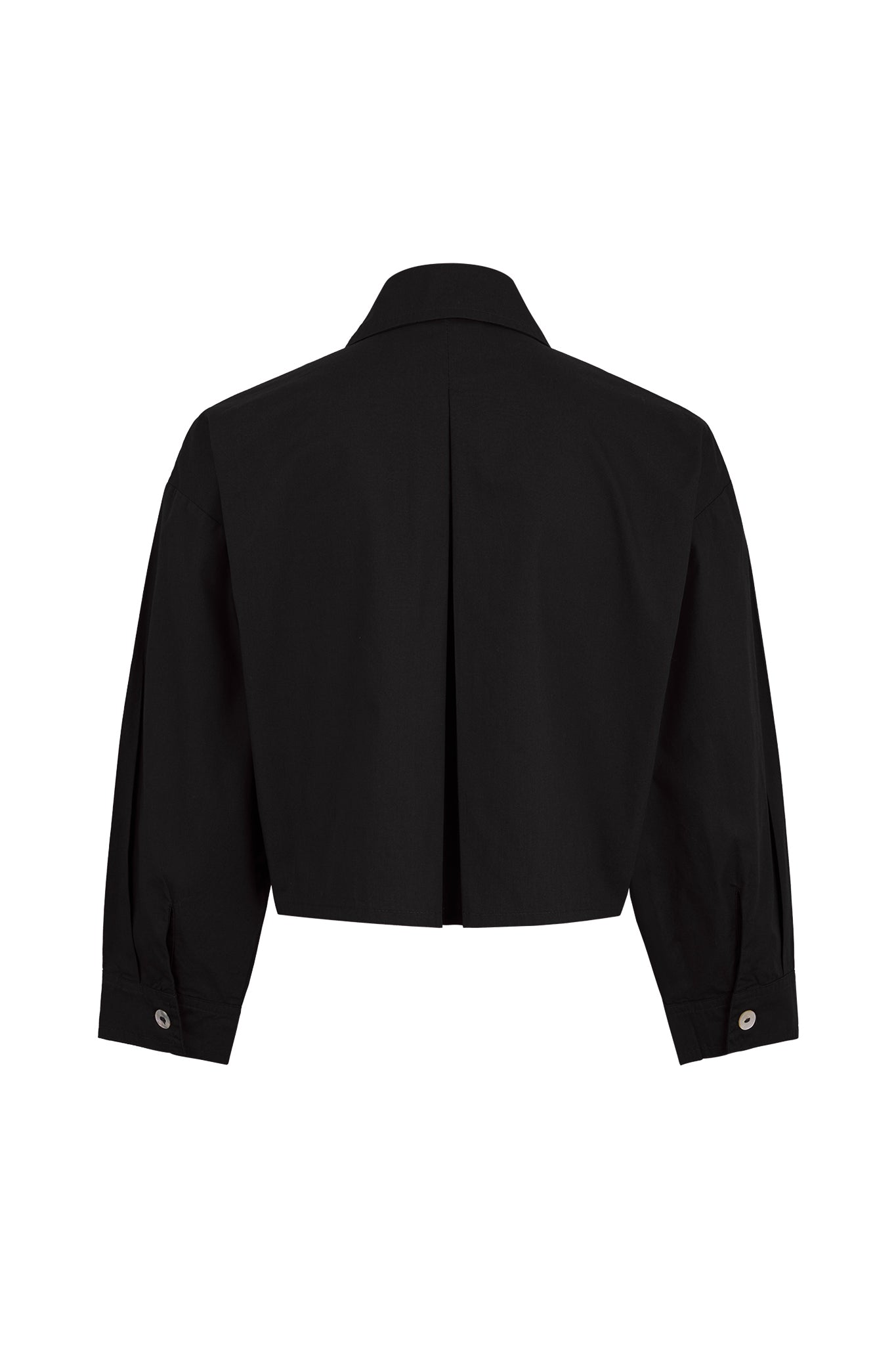 Celestine Washed Poplin Crop Shirt