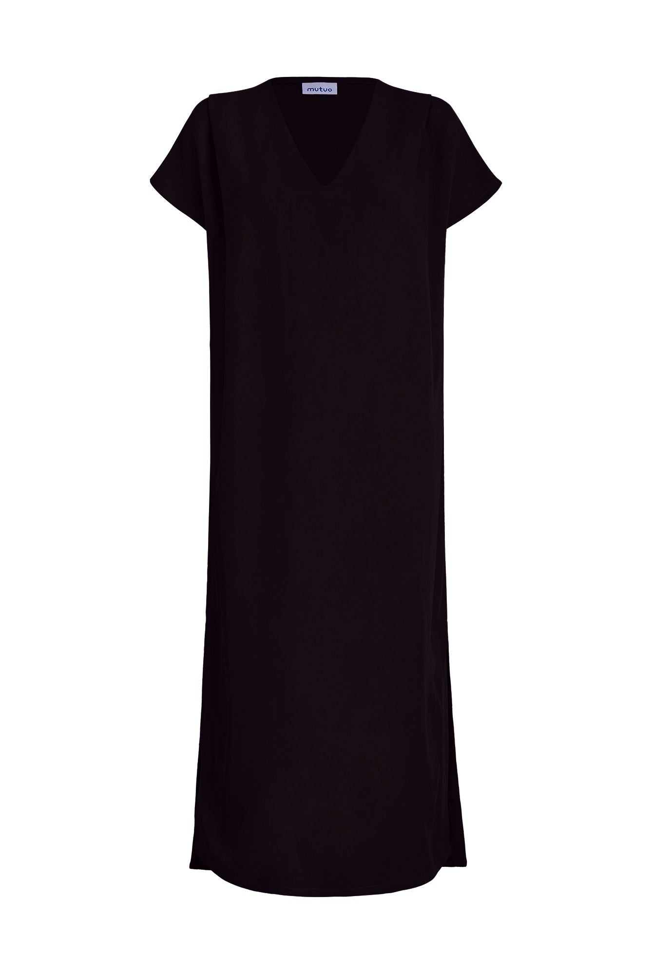 Altea Long Sleeveless Linen-Blend Dress