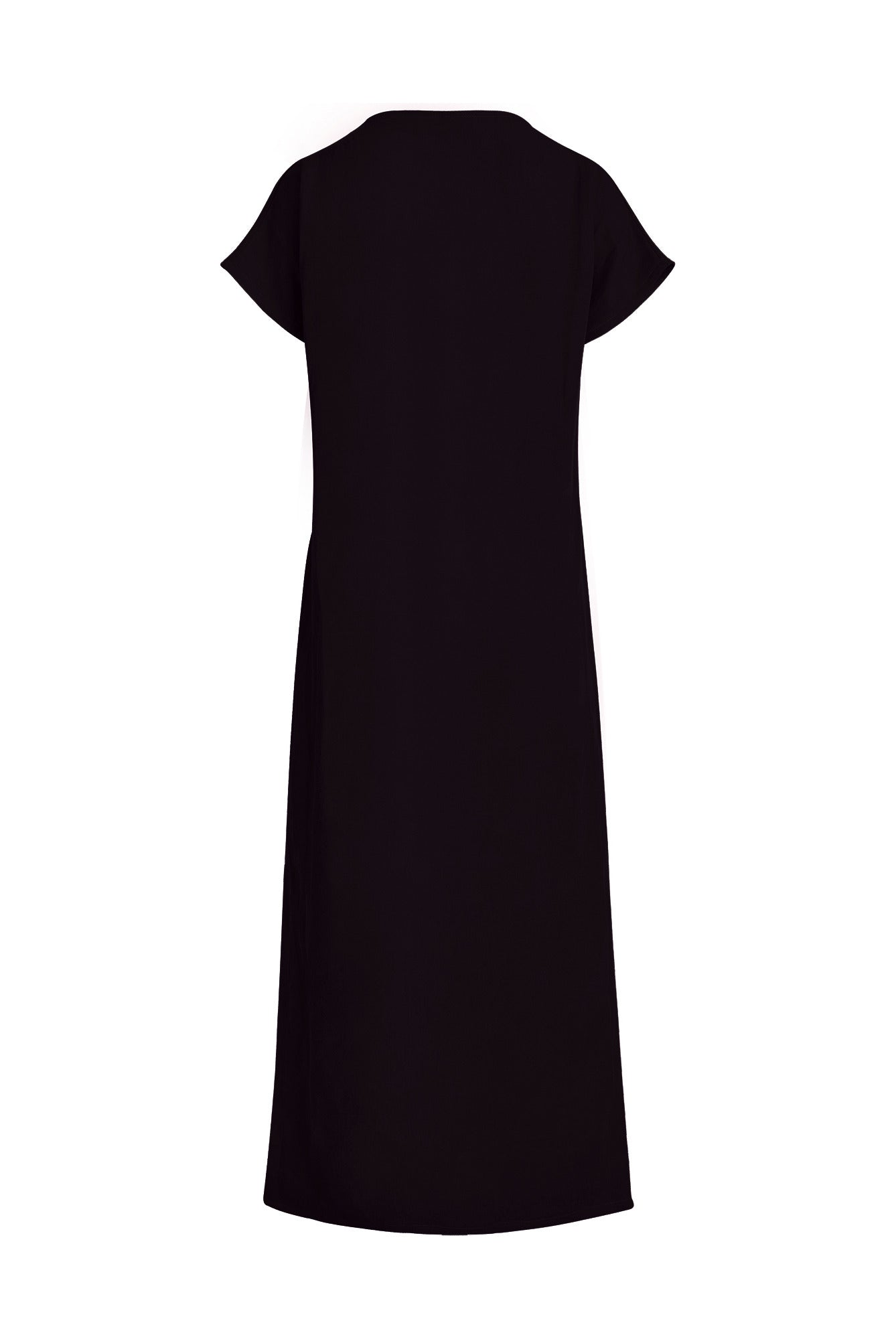 Altea Long Sleeveless Linen-Blend Dress