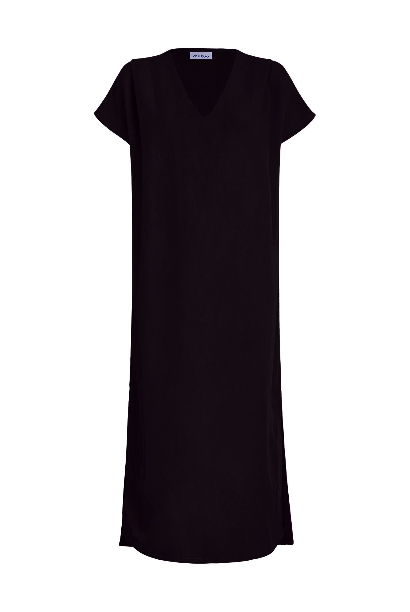 Altea Long Sleeveless Linen-Blend Dress