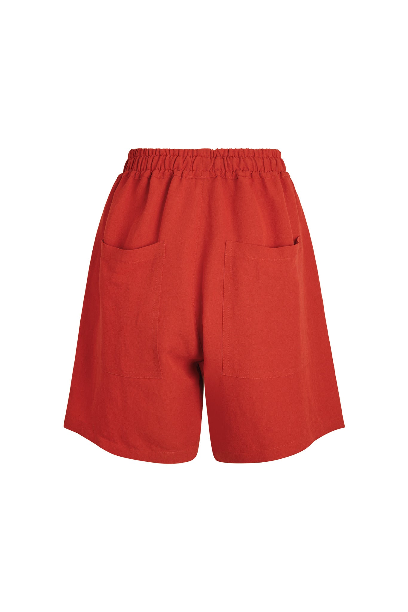 Rayenne Drawstring Waist Linen Blend Short
