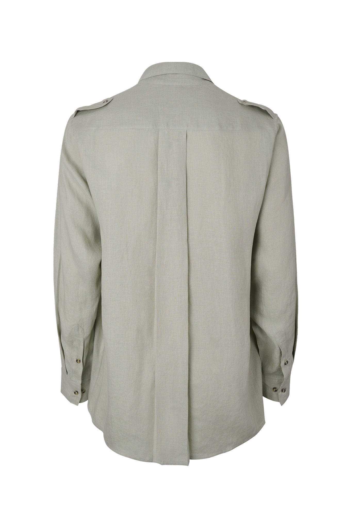 Camisa de botones en cañamo Gilmar