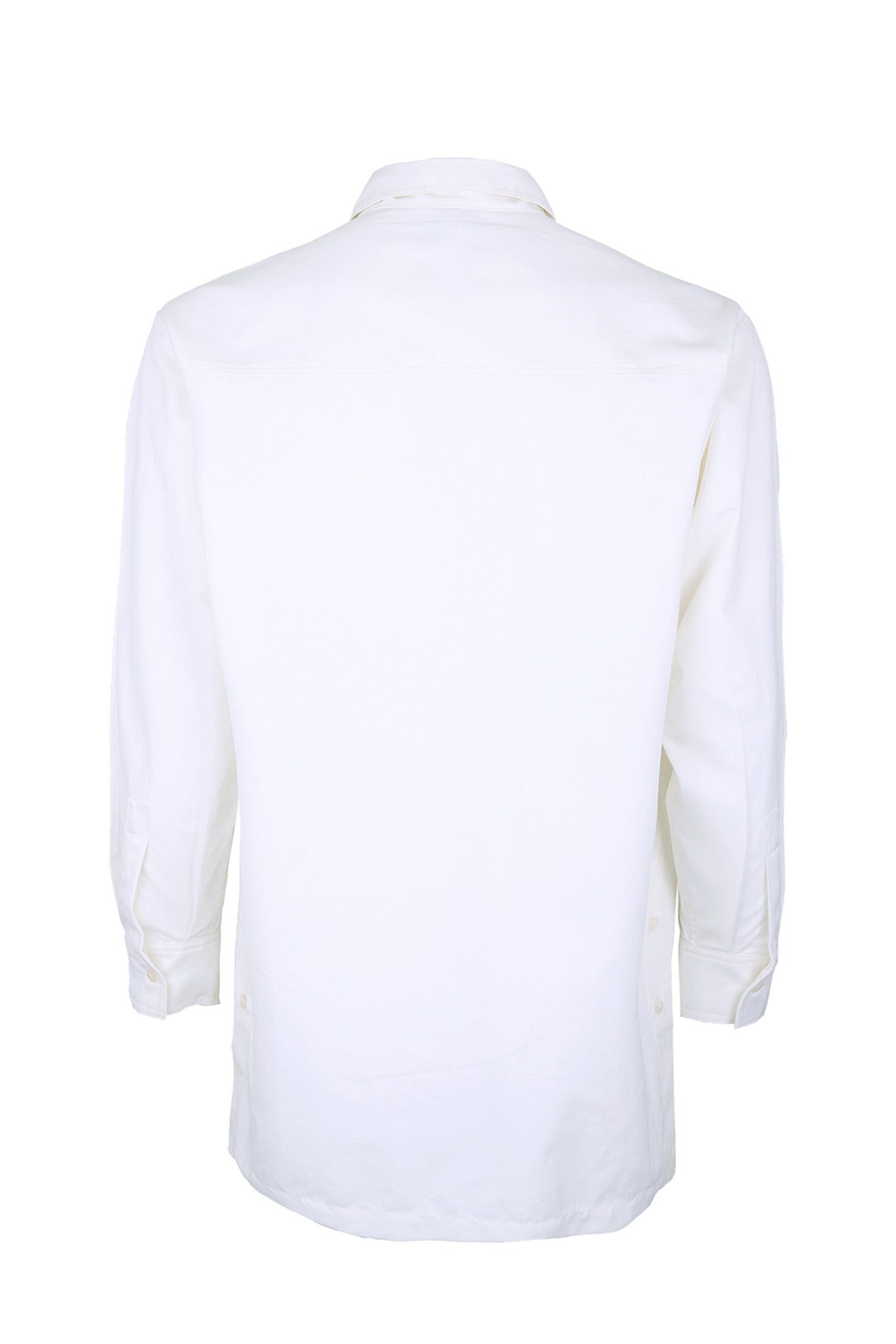 Camisa abotonada de mezcla de seda Alpha