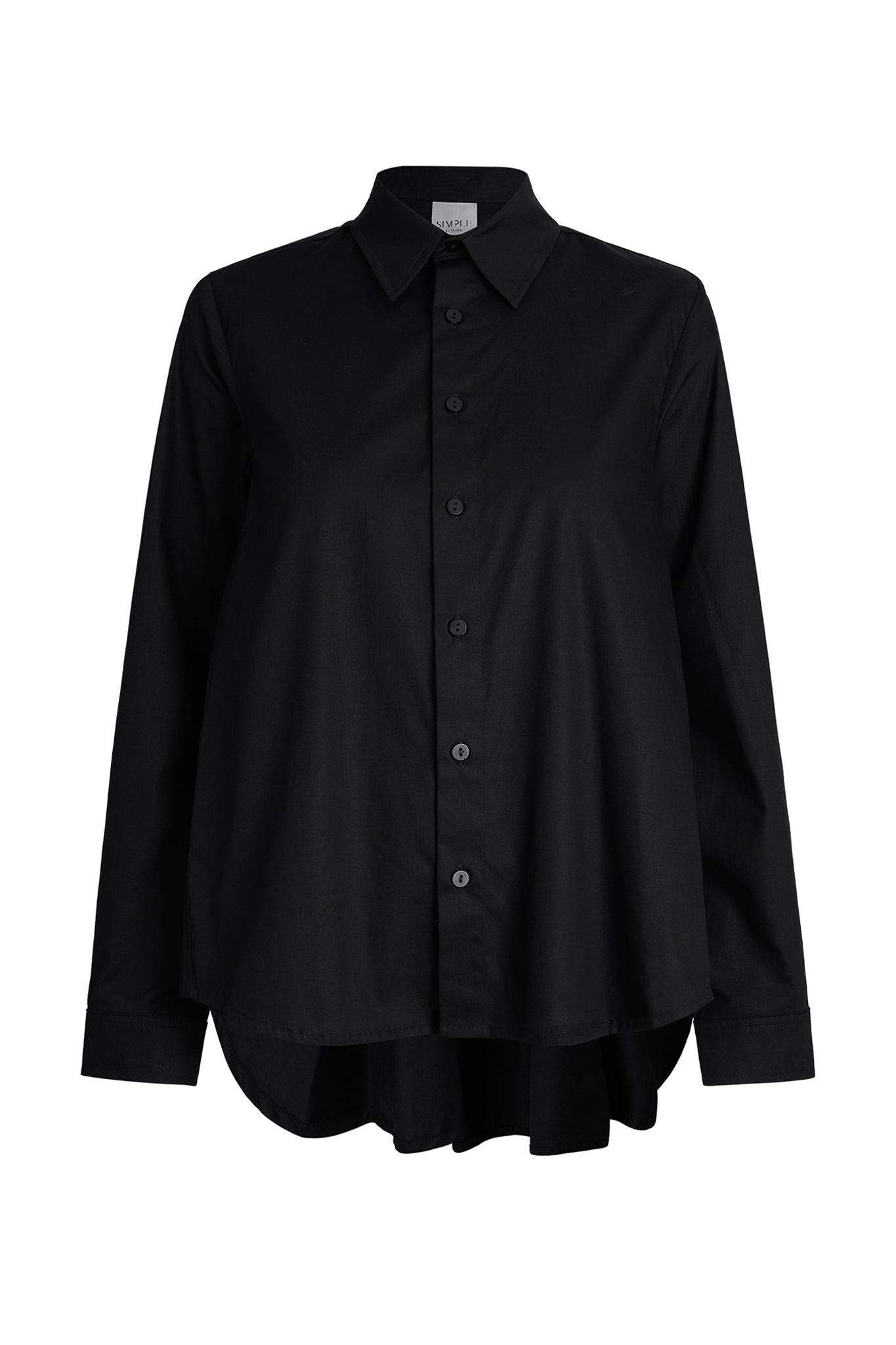 Shimomura Poplin Flare Back Shirt