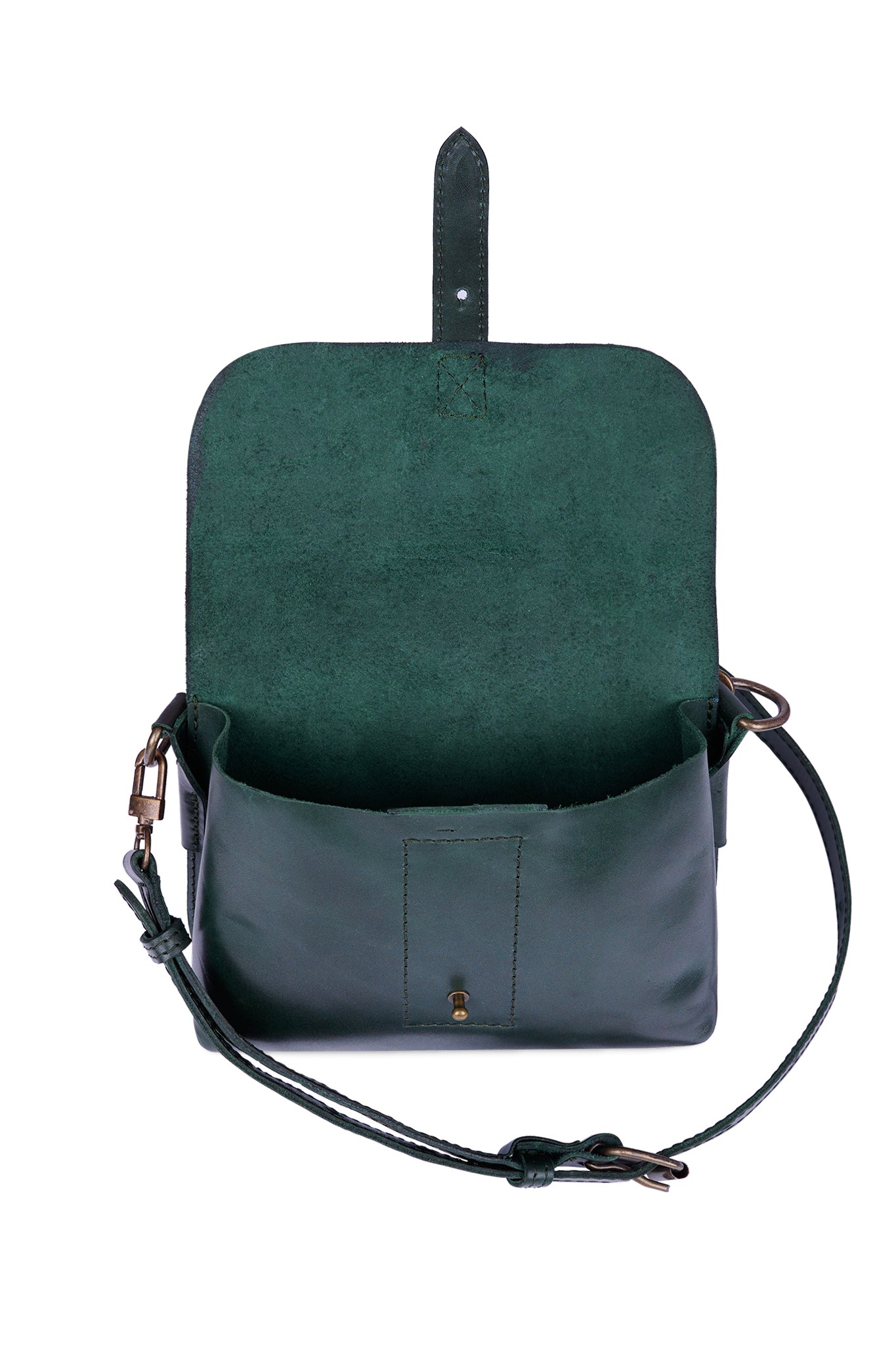 Alamo Leather Crossbody Bag