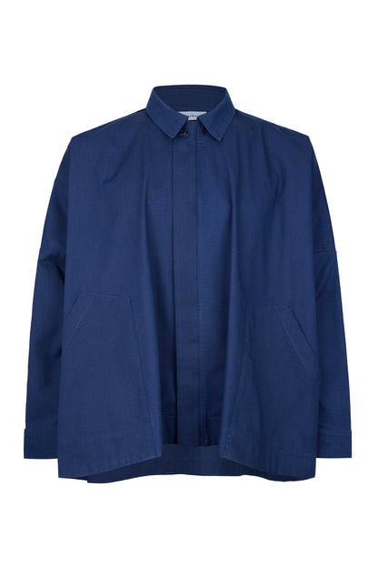 Arcadia Oversized Point Collar Jacket