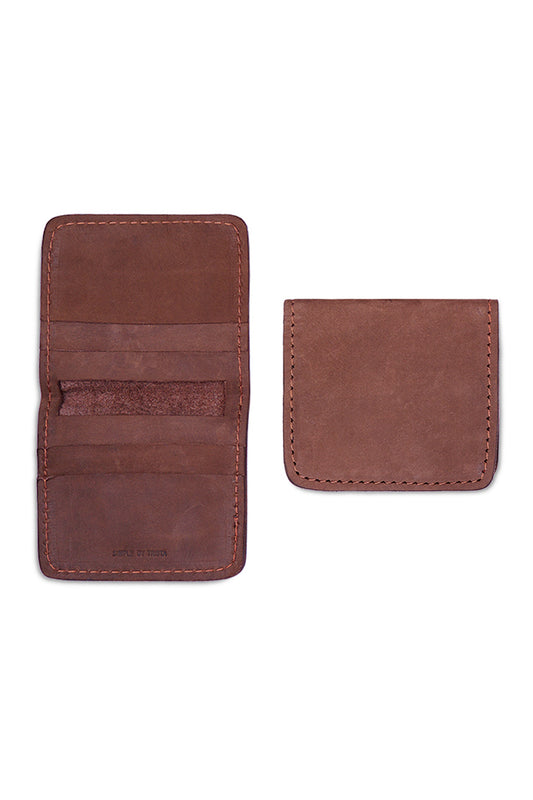 Balsa Rustic Leather Fold Wallet