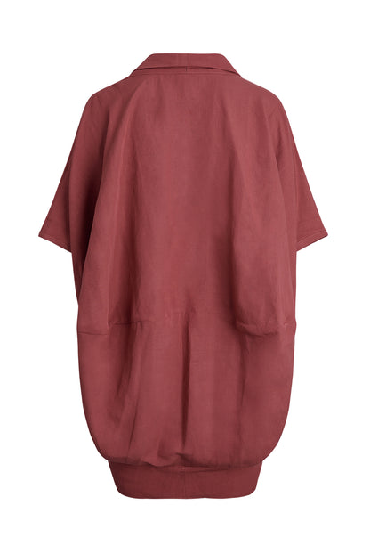 Conejito Oversized Linen-Blend Vest