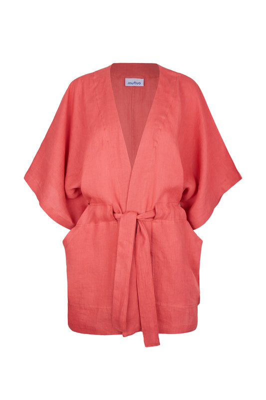 Kimono de cañamo Fluorine