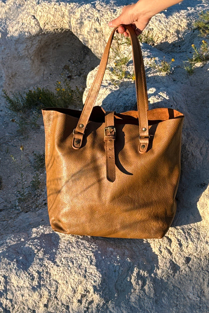 Fresno Grain Leather Totebag