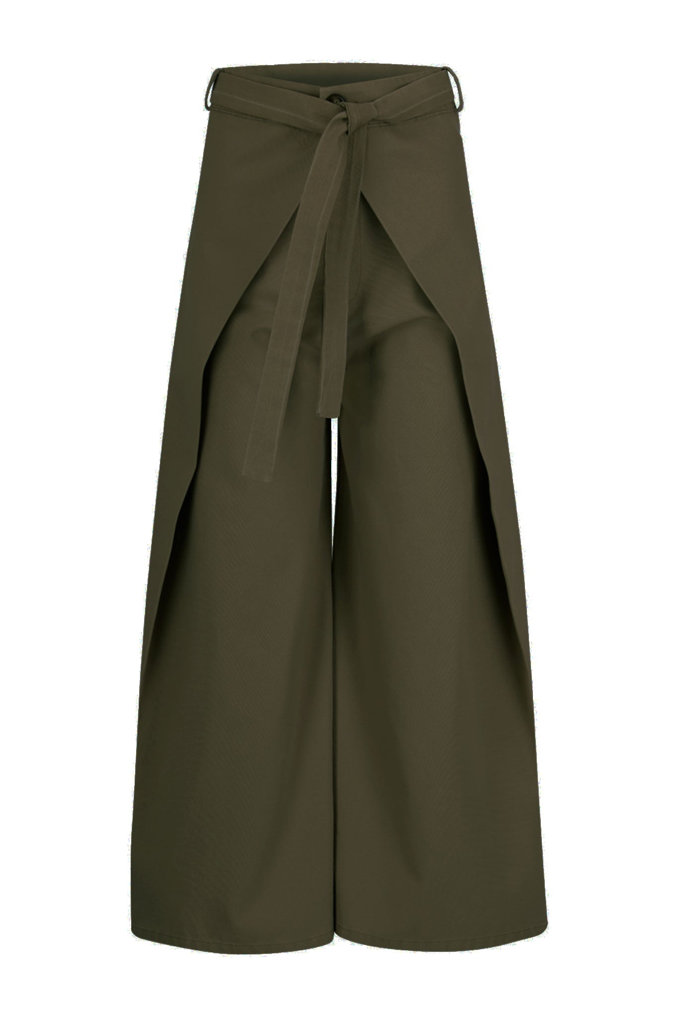 Luca Front Fold Twill Pants