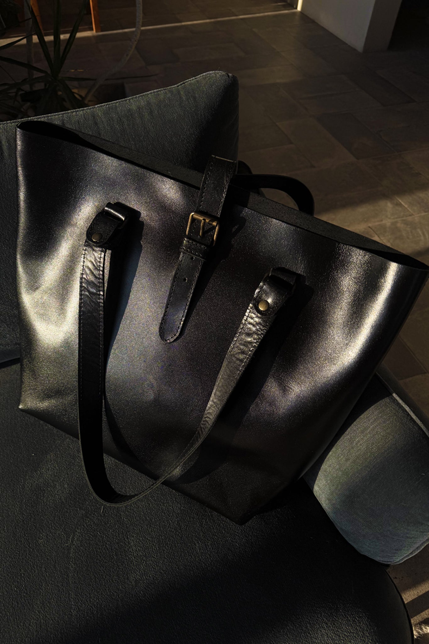 Fresno Leather Totebag