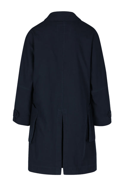 Gabardina de lona lavada con textura Macadamia