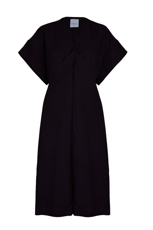 Mundo Hemp V-Neck Wrap Dress