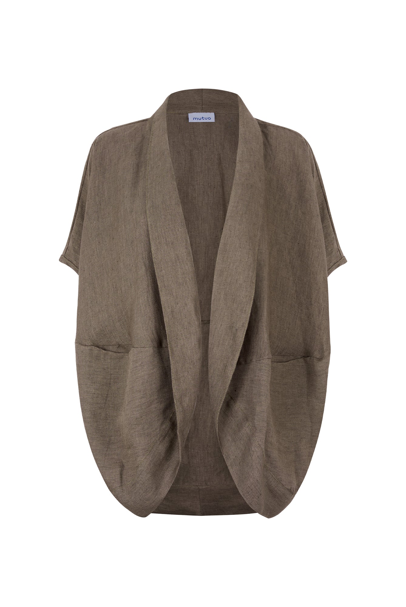 Conejito Oversized Linen Vest