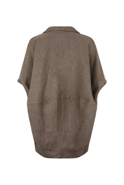 Conejito Oversized Linen Vest
