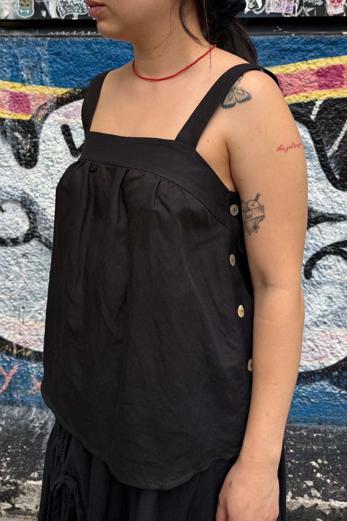 Blusa Aruma en Lino-Viscosa
