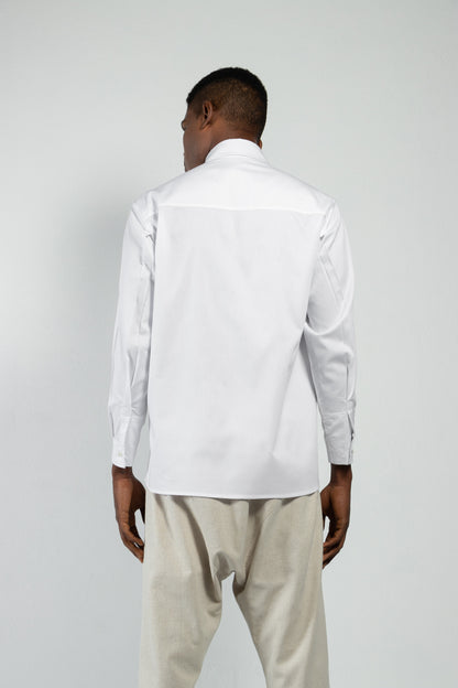 Camisa Fauno en popelina de algodón