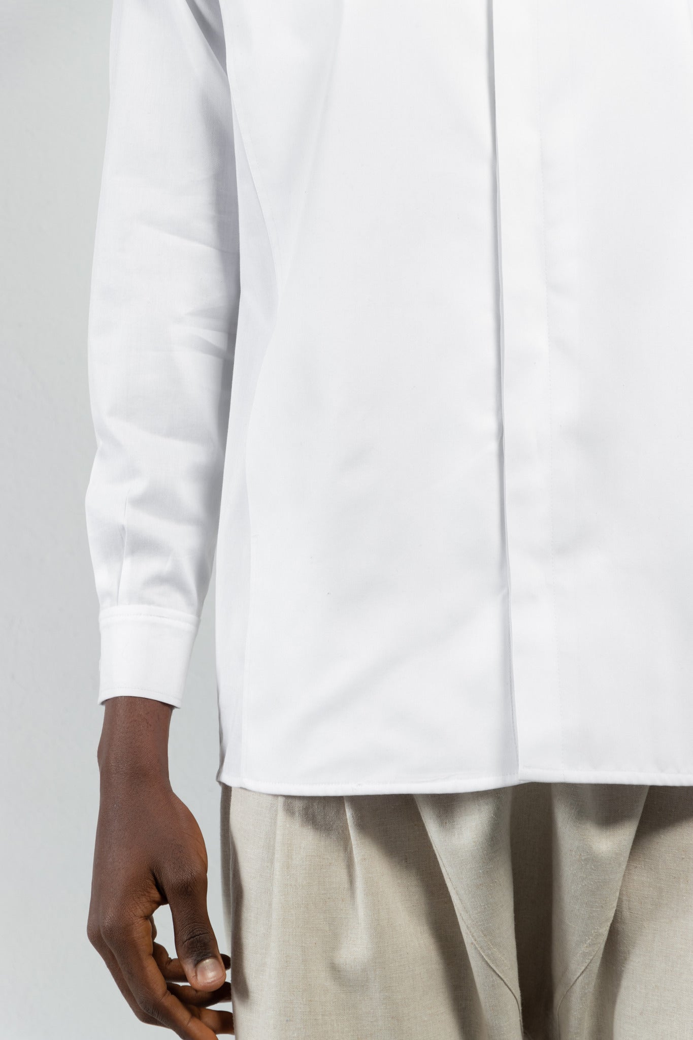 Camisa Fauno en popelina de algodón