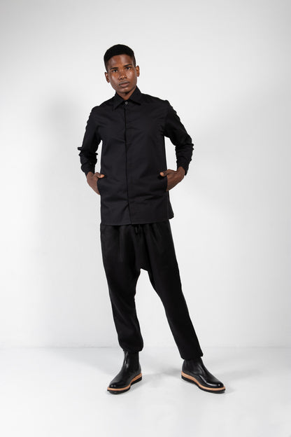 Camisa Fauno en popelina de algodón