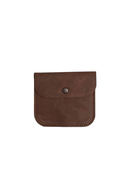 Nogal Leather Coin Pouch