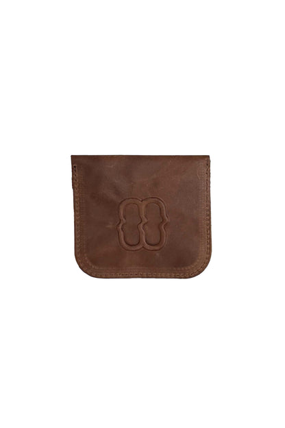 Nogal Leather Coin Pouch