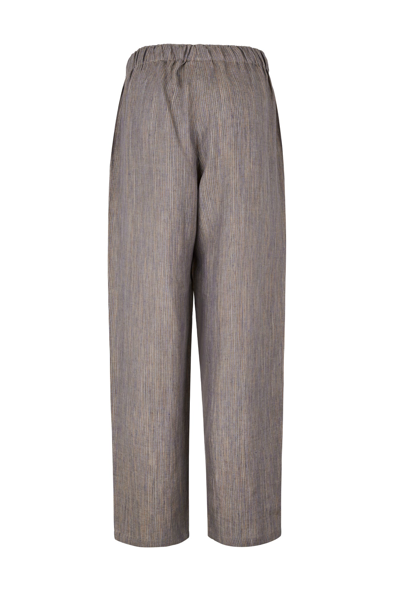 Ander Striped Linen Elastic Waist Pants