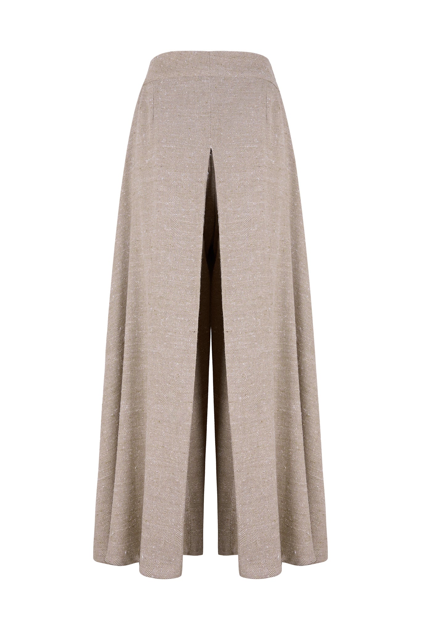 LIMITED EDITION Delta Full Length Wool Blend Skirt Pants
