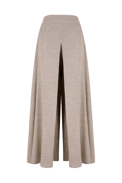 LIMITED EDITION Delta Full Length Wool Blend Skirt Pants