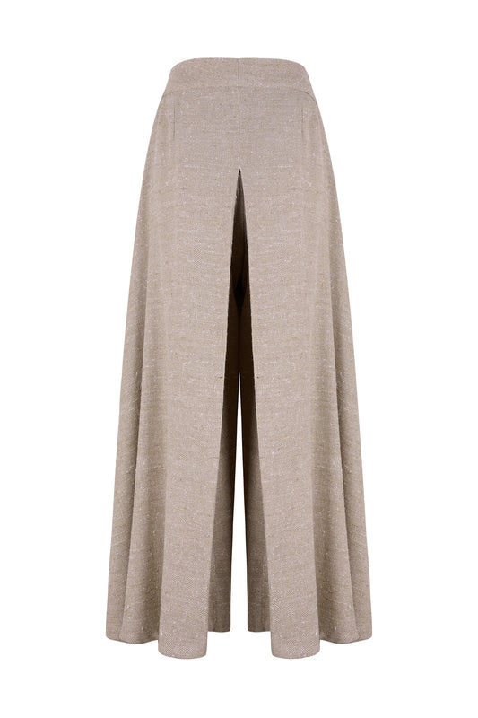 LIMITED EDITION Delta Full Length Wool Blend Skirt Pants