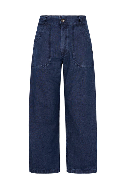 Hercules Stonewashed Denim Pant