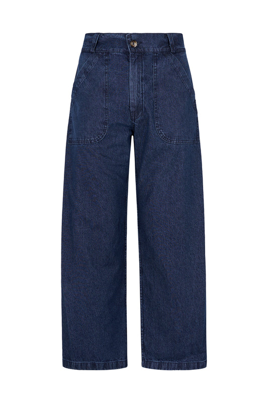 Hercules Stonewashed Denim Pant