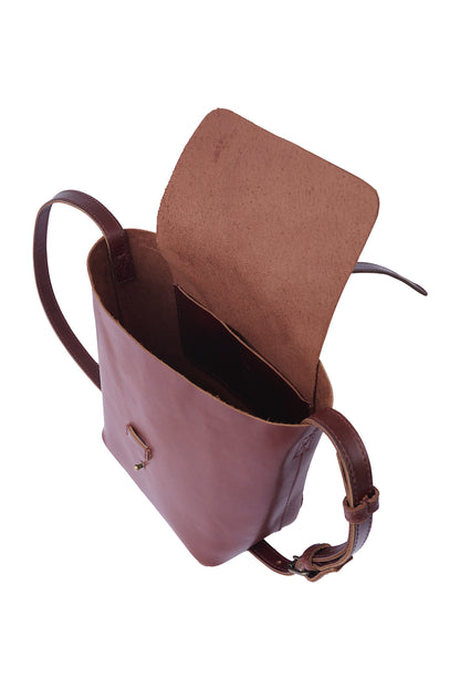 Haya Leather Mini Totebag