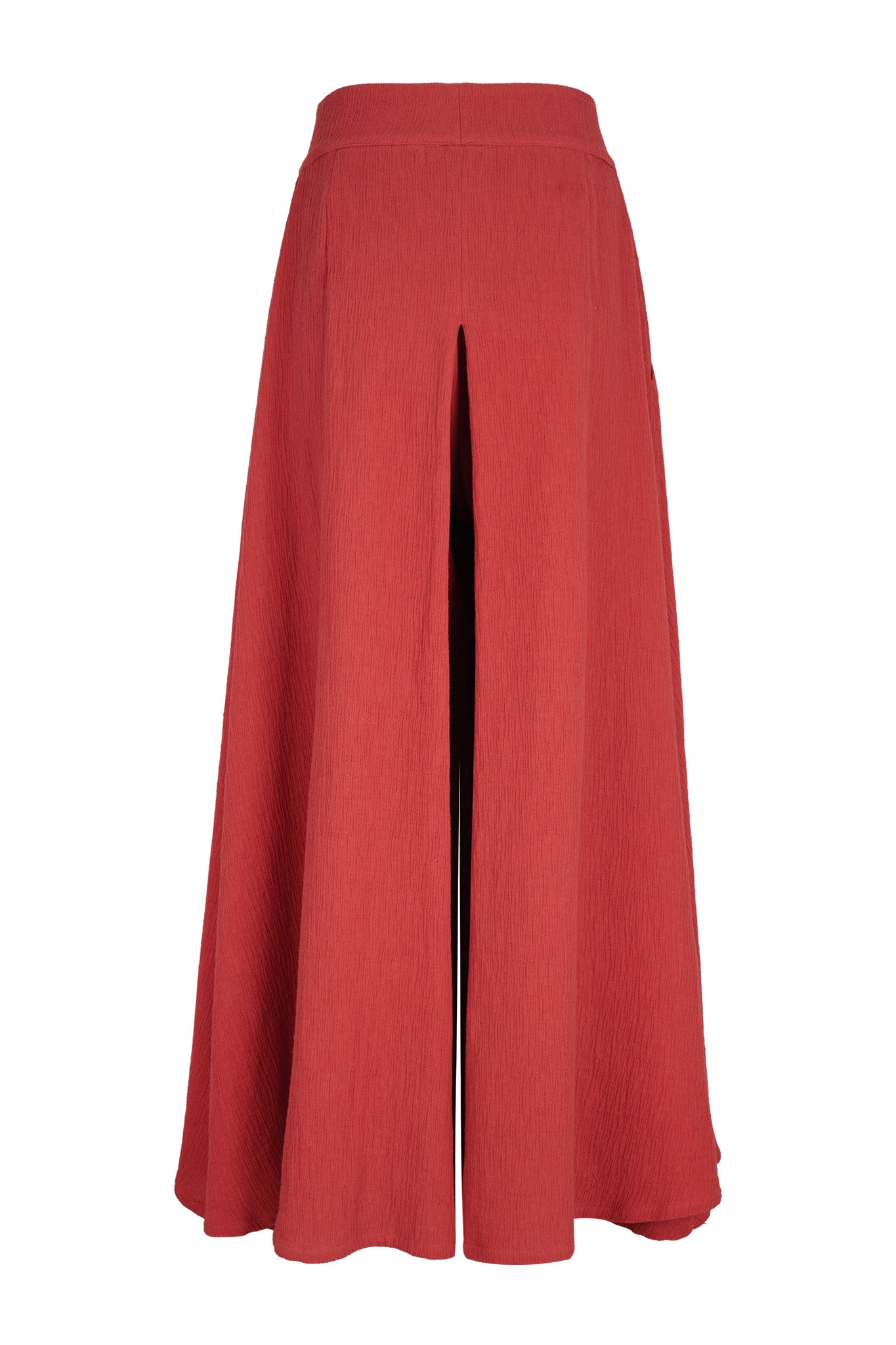 Delta Full Length Crepe Cotton Skirt Pants