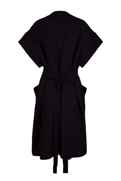 Mundo Hemp V-Neck Wrap Dress