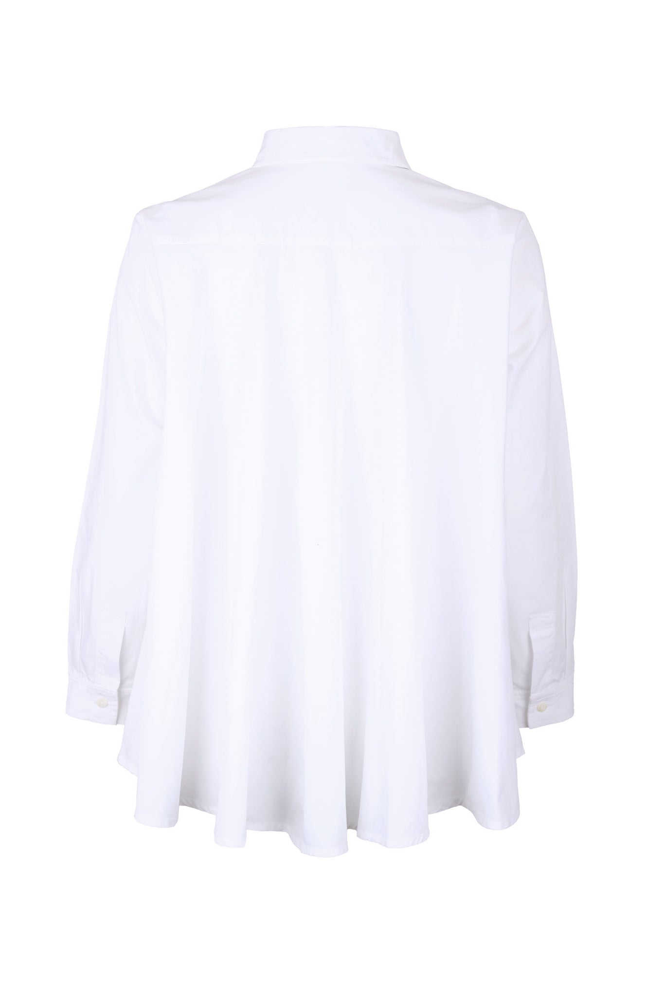 Shimomura Poplin Flare Back Shirt