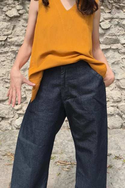 Hercules Washed Denim Pant