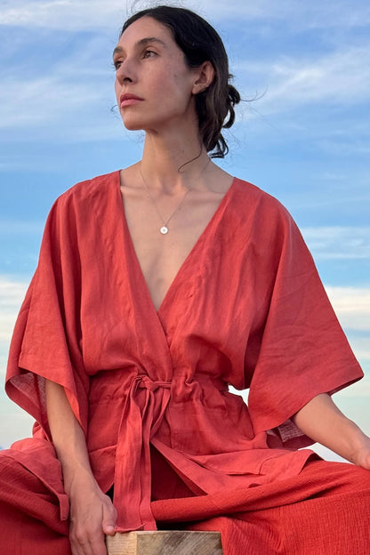 Kimono Fluorine en Cañamo