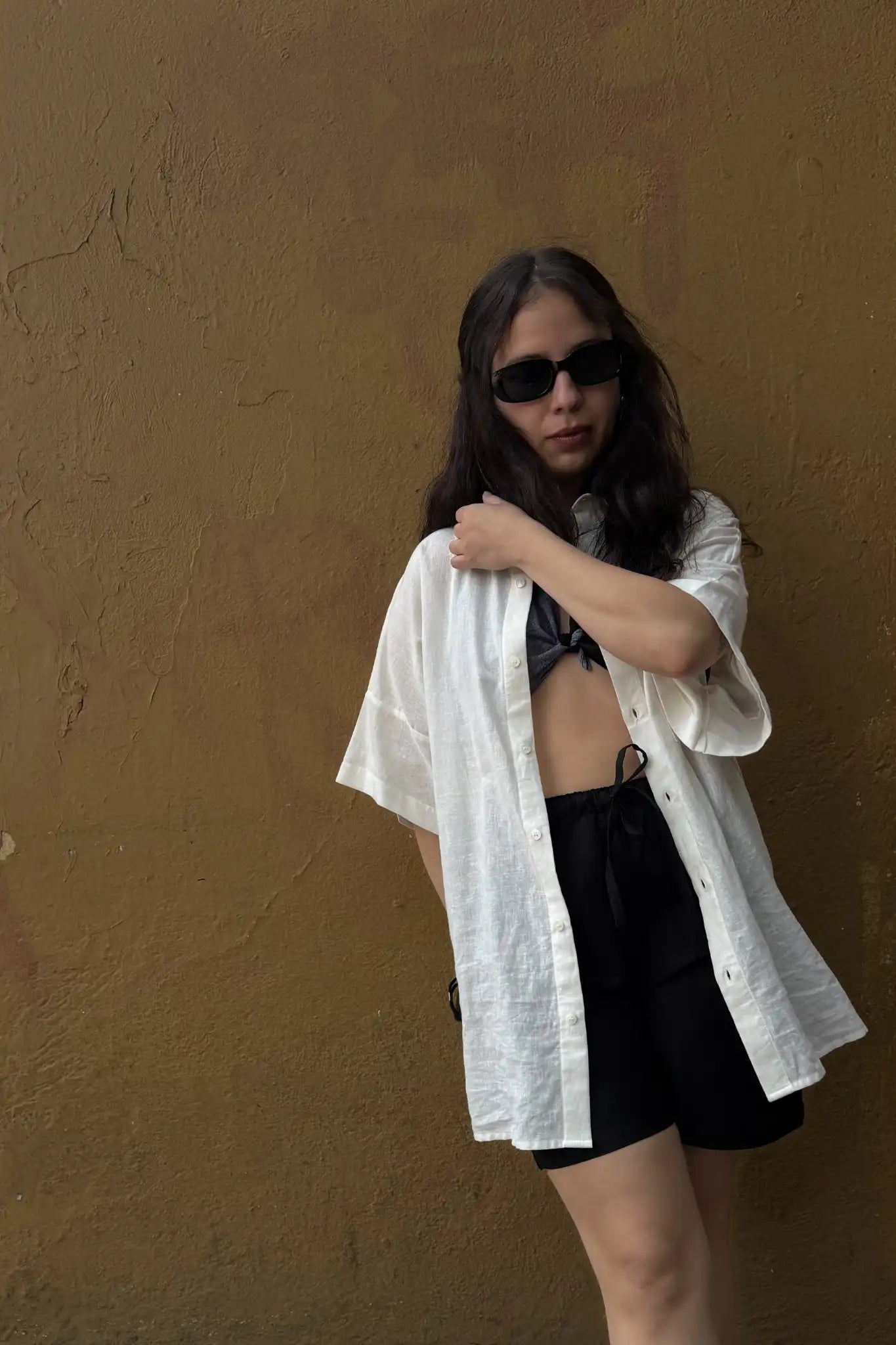 Shorts Ander en Lino-Viscosa