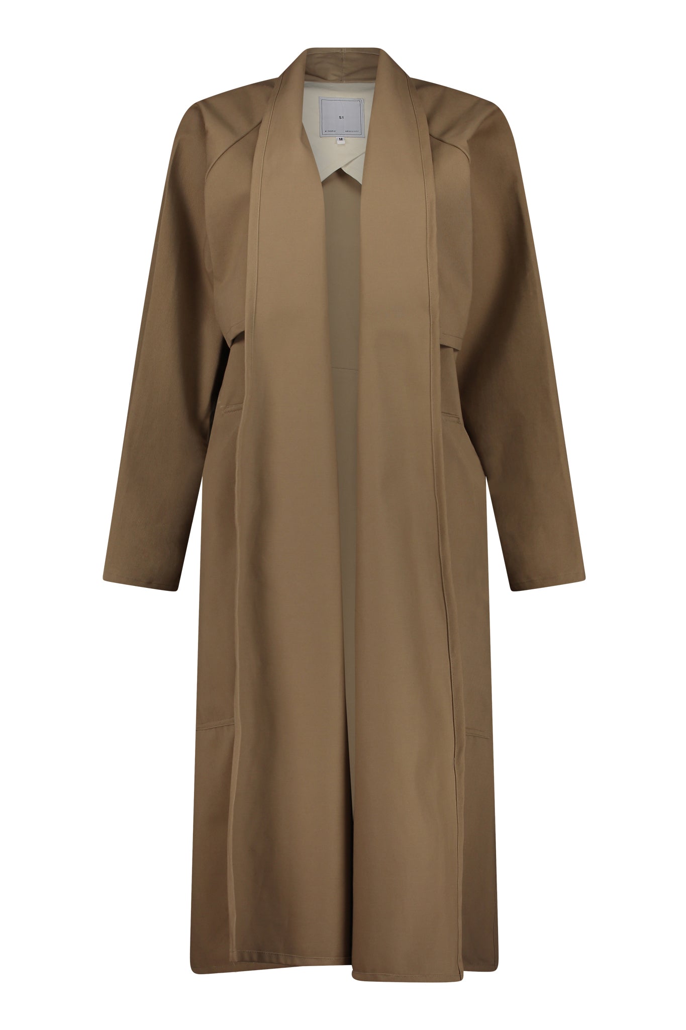 Cromo II Cotton Twill Open Trench Coat