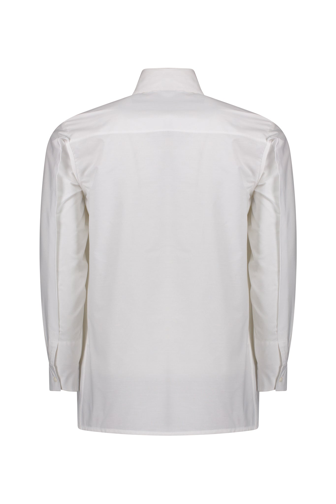 Fauno Tailored Front Pocket Hidden Button Shirt