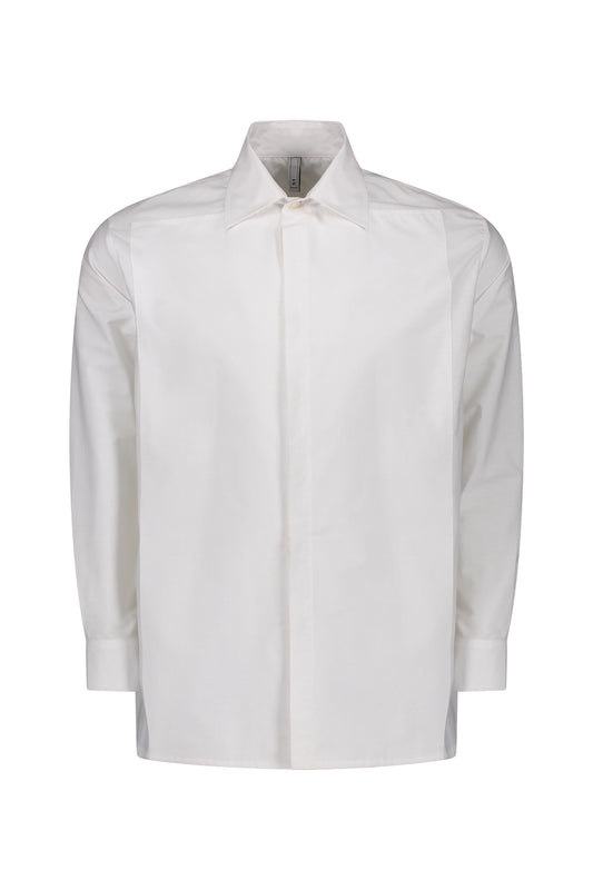 Fauno Tailored Front Pocket Hidden Button Shirt