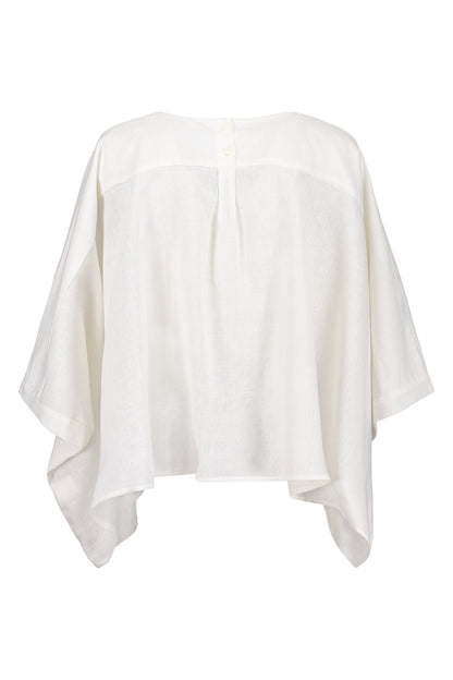 Lima Oversized Linen Blend Blouse